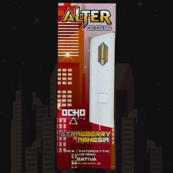 Alter Ego 3.5 Gram Disposable - Strawberry Amnesia - Sativa - Live Resin