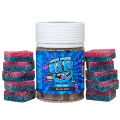 BITEZ Gummies 10,000MG Jarz - Delta-8 + Delta-9 + THCP - Blue Razz