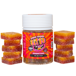 BITEZ Gummies 10,000MG Jarz - Delta-8 + Delta-9 + THCP - Raspberry Peach