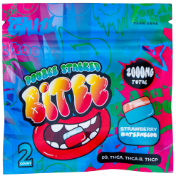BITEZ - THCA + Delta-9 + THCP 2000MG Gummies - Strawberry Watermelon