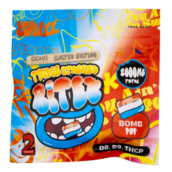 BITEZ - Triple-Stacked 2,000MG Gummies - Bomb Pop - Limited Edition