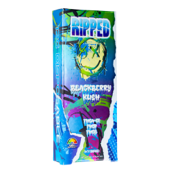 RIPPED - THCA-C1 Blend - 12G Disposable - Blackberry Kush - Hybrid