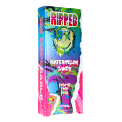 RIPPED - THCA-C1 Blend - 12G Disposable - Watermelon Candy - Sativa